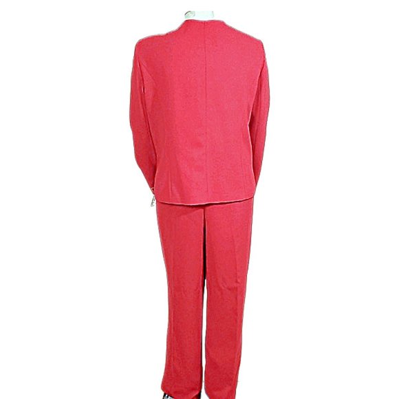 Lilly & Taylor Red Pantsuit - Picture 2 of 11